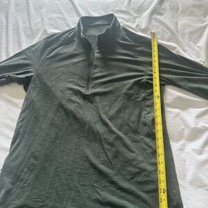 lululemon athletica Dark Green Long Sleeve Shirt